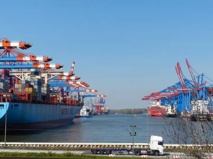 transporte de contenedores